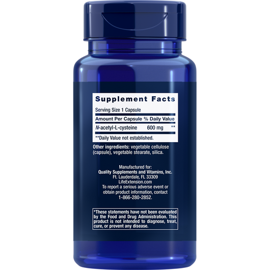 N-Acetyl-L-Cysteine (NAC) (600 mg) (60 Capsules)