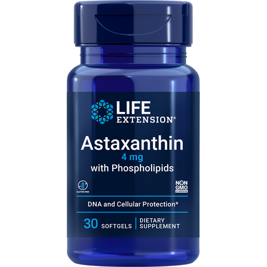 Astaxanthin with Phospholipids (4 mg) (30 Softgels)