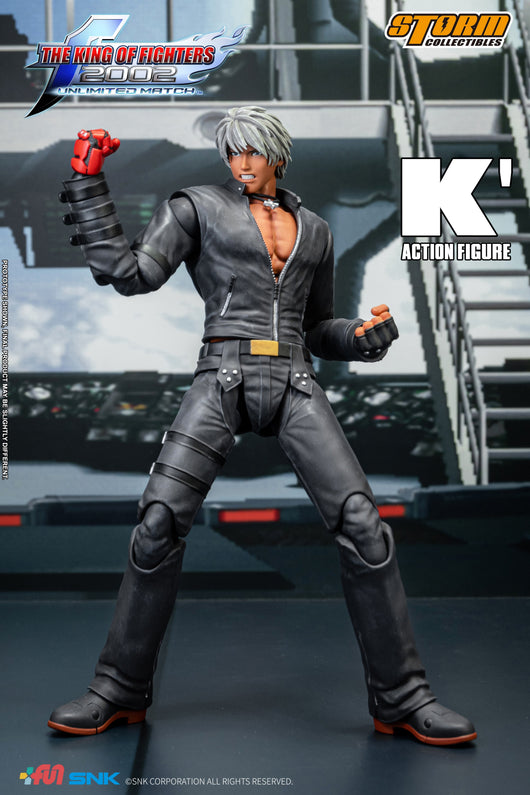 K' - King of Fighters 2002 UM Action Figure