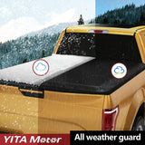 YITAMOTOR® Soft Tri-fold 2020-2024 Jeep Gladiator, Fleetside 5 ft Bed Truck Bed Tonneau Cover