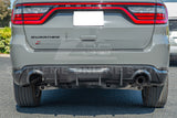 2014-Up Dodge Durango Track Package Rear Dual Tips Diffuser