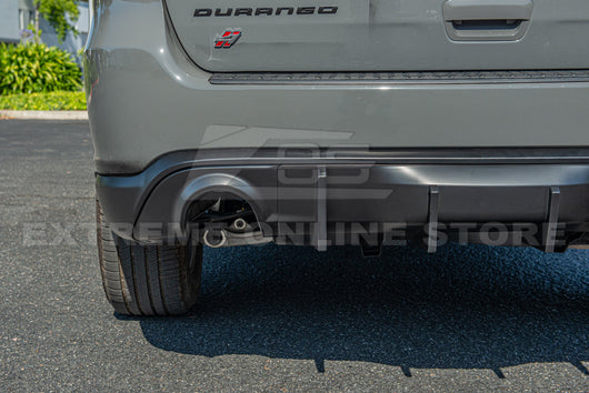 2014-Up Dodge Durango Track Package Rear Dual Tips Diffuser