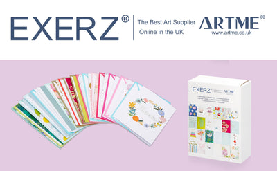 ARTME 24 Assorted Birthday Cards Multipack -12 Designs x 2