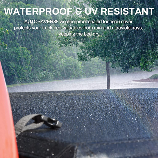 YITAMOTOR® 2015-2024 Ford F-150 F150 (Excl. Raptor Series) 6.5ft Soft Tri-fold Truck Bed Tonneau Cover