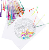 Exerz 30pcs gel pens in a wallet