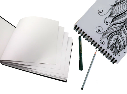 Artme A4 Sketch Pad, 30 Sheets 160gsm, Spiral Bound, Sketchbook - 1pk
