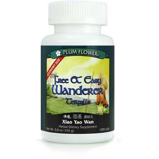 Free & Easy Wanderer (Xiao Yao Wan)-Chinese Formulas-Plum Flower-1000 Teapills-Pine Street Clinic