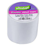 Ultratape Double Sided Clear Tape 50mm x 4.5m - Case of 12