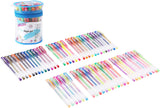 Exerz 60pcs Colour Gel Pen Set in a PVC Bucket