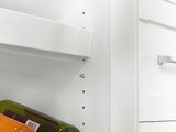 Home Wet Bar 13 Piece Cabinet Set with Wall, Wide Display, Sink Cabinet, Sink, Faucet and Melamine Countertop - 21 in.