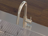 Home Wet Bar 13 Piece Cabinet Set with Wall, Wide Display, Sink Cabinet, Sink, Faucet and Melamine Countertop - 21 in.