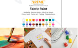 Artme Fabric Paint Set 20 Colours 20ml x 20