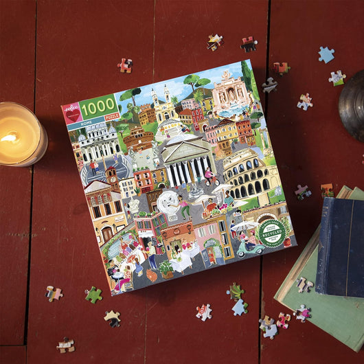eeBoo Puzzle 1000 Pieces: Explore the Beauty of Rome