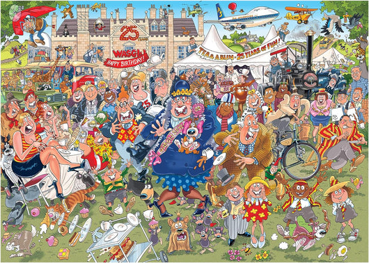 WASGIJ Original Puzzle 40- 1000 Piece Jigsaw Puzzle - 25th Anniversary Edition