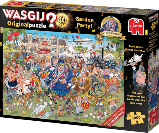 WASGIJ Original Puzzle 40- 1000 Piece Jigsaw Puzzle - 25th Anniversary Edition