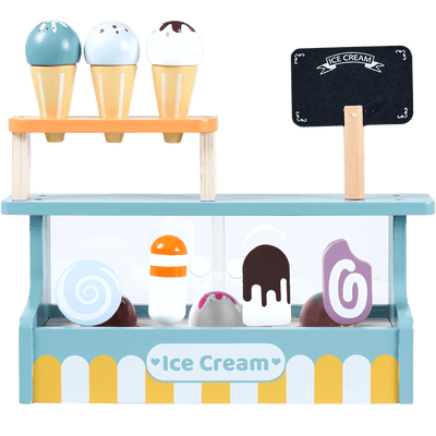 Wooden Ice Cream Counter