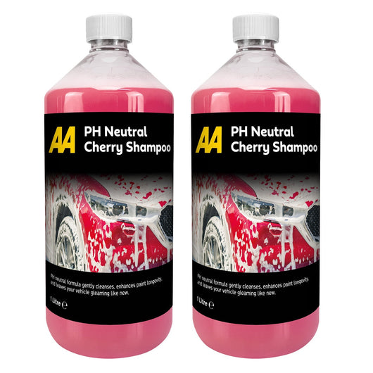 AA PH Neutral Car Shampoo 2 x 1 Litre (Cherry)