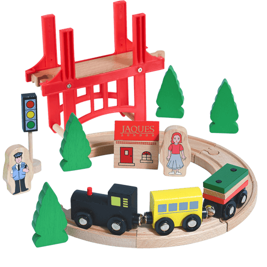 Wooden Train Set - Deluxe