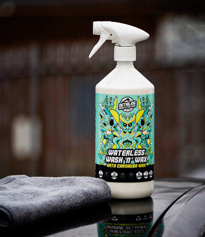 Detailing Addicts Waterless Wash & Wax 2x1L (with 2 Microfibre Cloths)
