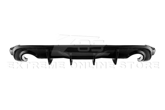2014-Up Dodge Durango Track Package Rear Dual Tips Diffuser