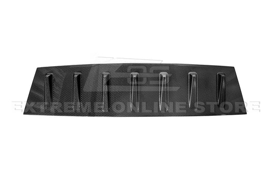 Chevrolet Corvette C8 Rear Roof Wing Spoiler Vortex Generators