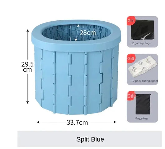Portable Camping Toilet Foldable and Compact
