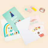 ARTME 24 Assorted Birthday Cards Multipack -12 Designs x 2