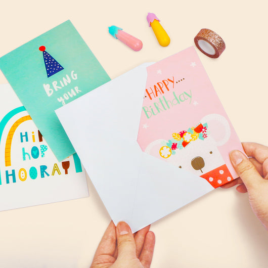 ARTME 24 Assorted Birthday Cards Multipack -12 Designs x 2