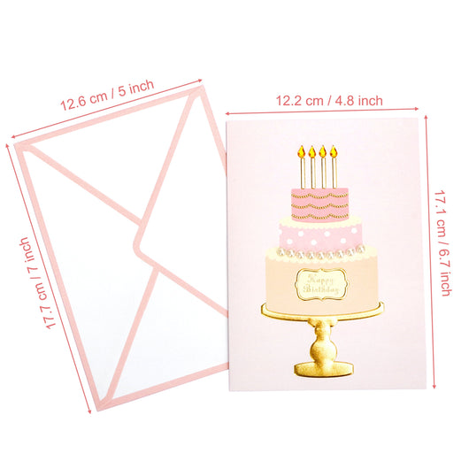 ARTME 12 Assorted Greeting Cards Multipack All Occasions - Handmade - Birthday, Thank You, Mother’s Day, Blank