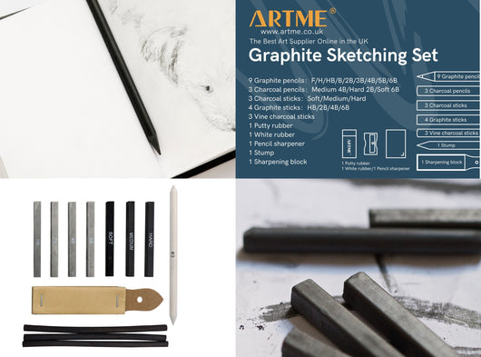 Artme Graphite Sketching Set