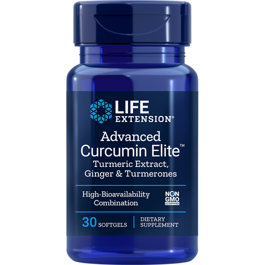 Advanced Curcumin Elite with Ginger & Turmerones (30 Softgels)