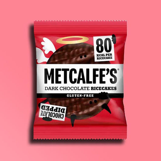Metcalfe's - Chocolate Rice Cakes - Dark Chocolate