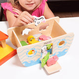 Wooden Noahs Ark - Wooden Animal Toy