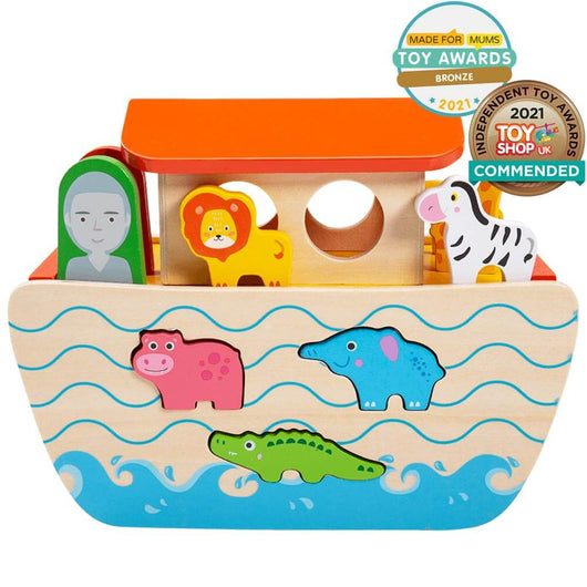 Wooden Noahs Ark - Wooden Animal Toy