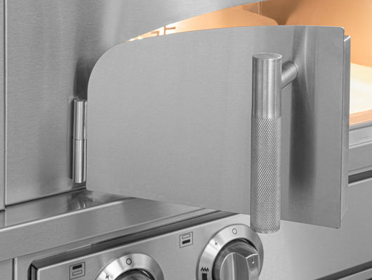 Outdoor Kitchen Platinum 33 in. Built-In Pizza Oven