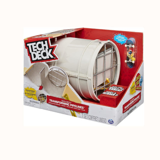 Tech Deck Transforming Pipelines,The Ultimate Fingerboard Playground!