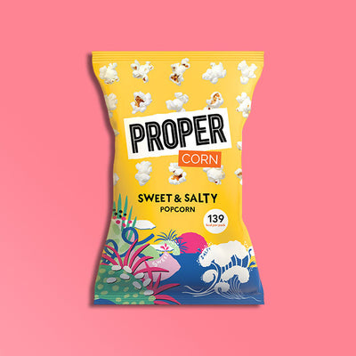 Propercorn - Flavoured Popcorn - Sweet & Salty