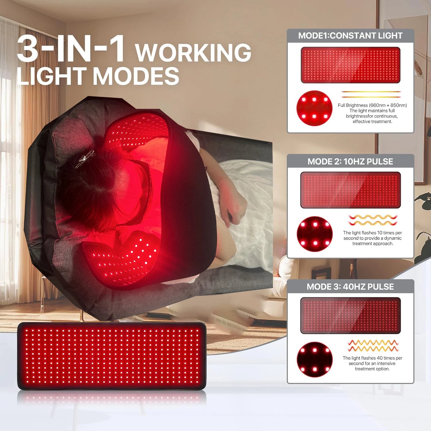 Red ＆ Infrared Therapy Mat