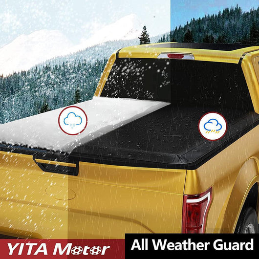 YITAMOTOR® Soft Roll Up Truck Bed Tonneau Cover for 2015-2022 Chevy Colorado/GMC Canyon, Fleetside 6.2 ft Bed