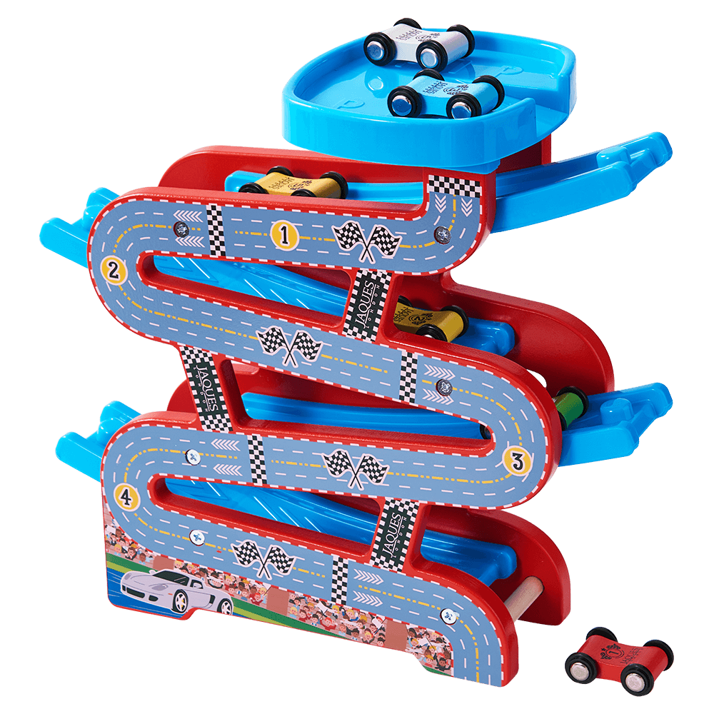 Car Garage Toy - Wooden Car Garage