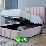 Belgravia Bed with Ottoman Storage Option