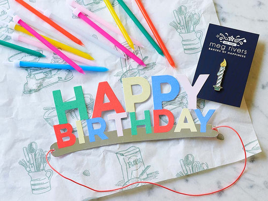 Chocolate Birthday Cake with Sprinkles