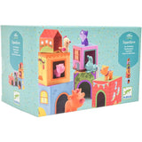 Djeco Topanifarm Stacking Cubes for infants