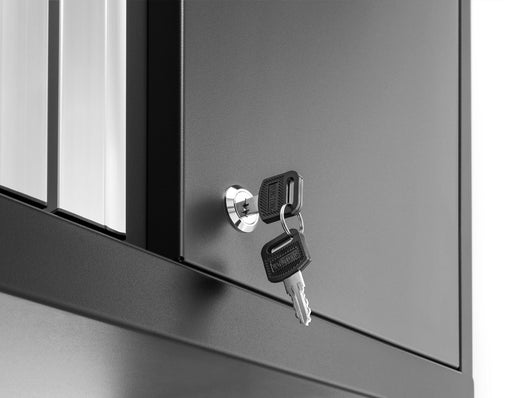 Bold Series 9 Piece Cabinet Set with 2 Base, Tool, Wall Cabinets and 30 in. Lockers