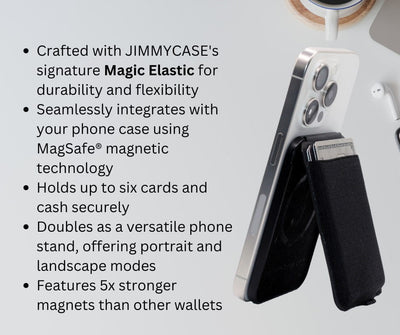 JIMMYCASE MagSafe Wallet Stand