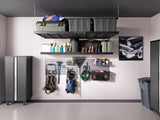 Pro Series 9 Piece Cabinet Set with Wall, Base, Tool Drawer, Multi-Function Cabinet, Lockers, and 84 in. Worktop