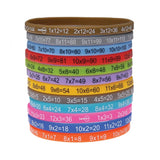 Maths Times Tables Multibandz Wristbands