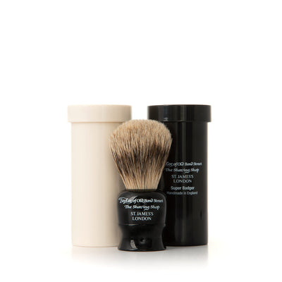 Travel Super Badger Shaving Brush in Case